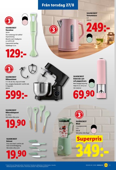 Lidl reklamblad i vecka 35 sida 21