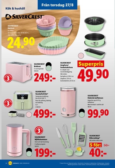 Lidl reklamblad i vecka 35 sida 22