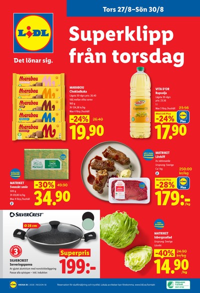 Lidl reklamblad i vecka 35 sida 27