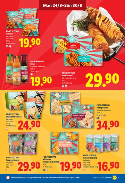 Lidl reklamblad i vecka 35 sida 9