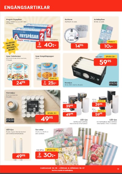 Bo Ohlsson reklamblad i vecka 35 sida 11