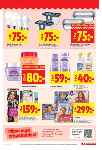 ICA Kvantum reklamblad i vecka 35 sida 7