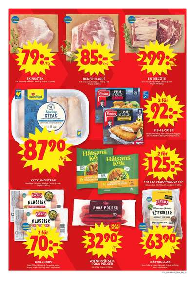 ICA Maxi reklamblad i vecka 35 sida 3