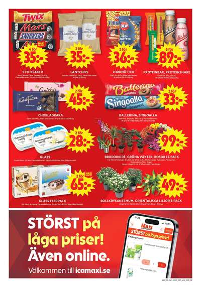 ICA Maxi reklamblad i vecka 35 sida 9