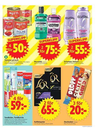ICA Supermarket reklamblad i vecka 35 sida 13