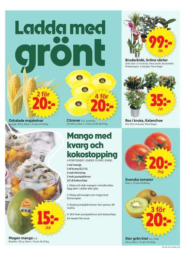 ICA Supermarket reklamblad i vecka 35 sida 9