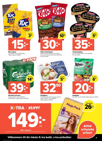 X:-tra reklamblad i vecka 35 sida 7