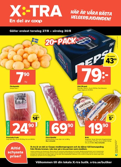 X:-tra reklamblad i vecka 35 sida 8