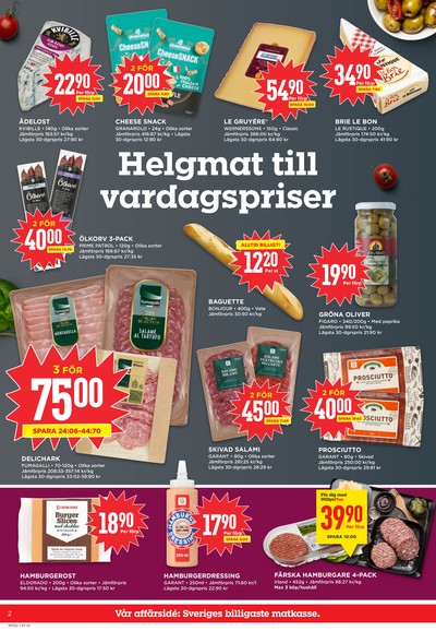 WILLY:S reklamblad i vecka 35 sida 2