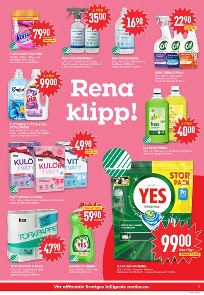 WILLY:S reklamblad i vecka 35 sida 11