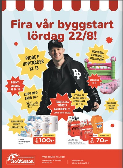 Bo Ohlsson reklamblad i vecka 35 sida 12