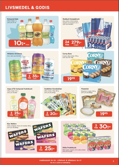 Bo Ohlsson reklamblad i vecka 35 sida 3