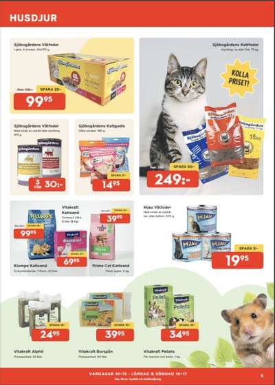 Bo Ohlsson reklamblad i vecka 35 sida 5
