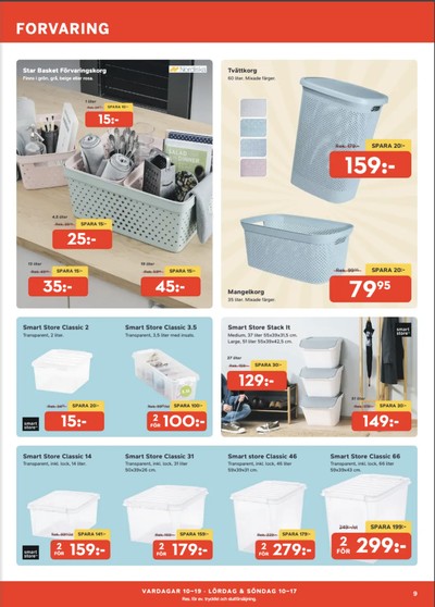 Bo Ohlsson reklamblad i vecka 35 sida 9
