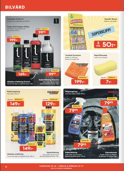 Bo Ohlsson reklamblad i vecka 35 sida 10