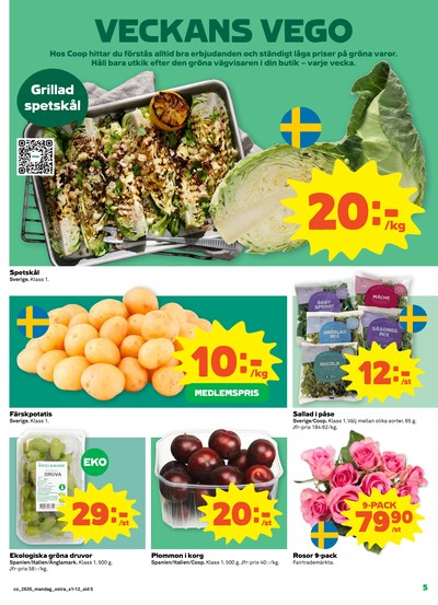 Coop reklamblad i vecka 35 sida 5