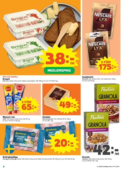 Coop reklamblad i vecka 35 sida 8
