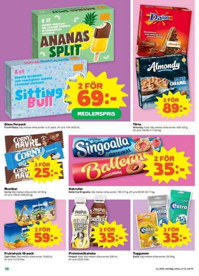 Coop reklamblad i vecka 35 sida 10