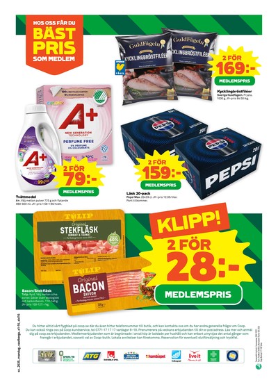 Stora Coop reklamblad i vecka 35 sida 16