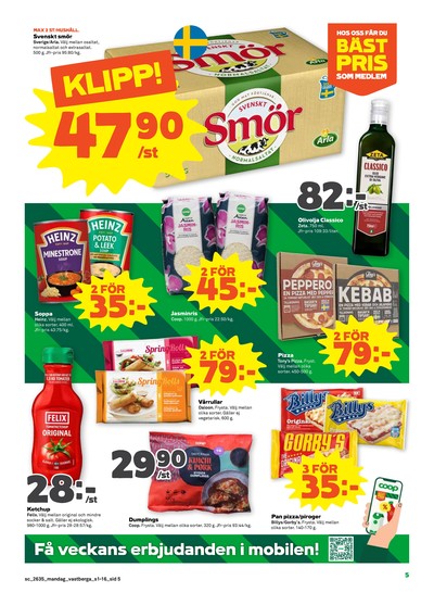 Stora Coop reklamblad i vecka 35 sida 5