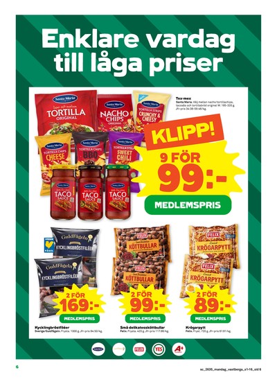 Stora Coop reklamblad i vecka 35 sida 6