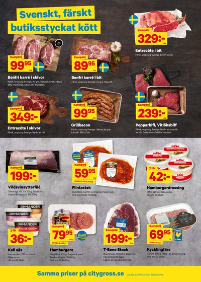 City Gross reklamblad i vecka 35 sida 2