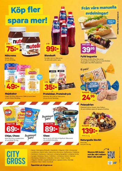 City Gross reklamblad i vecka 35 sida 13