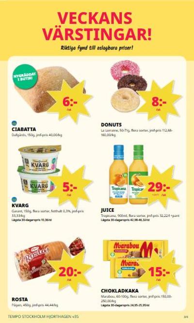 Tempo reklamblad i vecka 35 sida 3