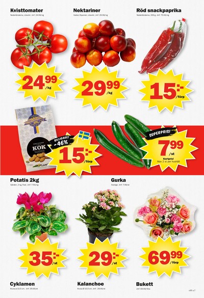 Pekås reklamblad i vecka 35 sida 7
