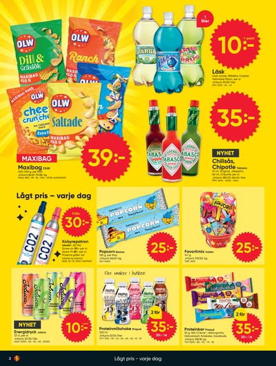 Dollarstore reklamblad i vecka 35 sida 2