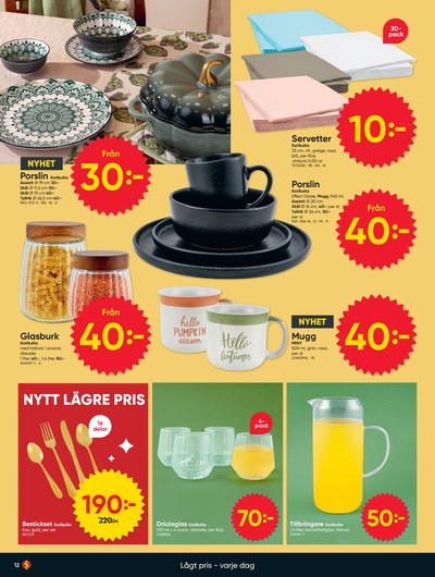 Dollarstore reklamblad i vecka 35 sida 12