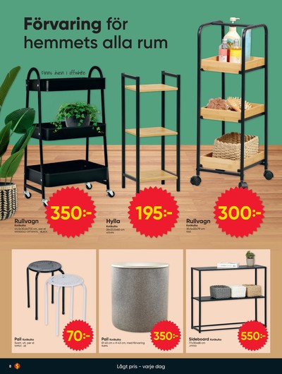 Dollarstore reklamblad i vecka 35 sida 8
