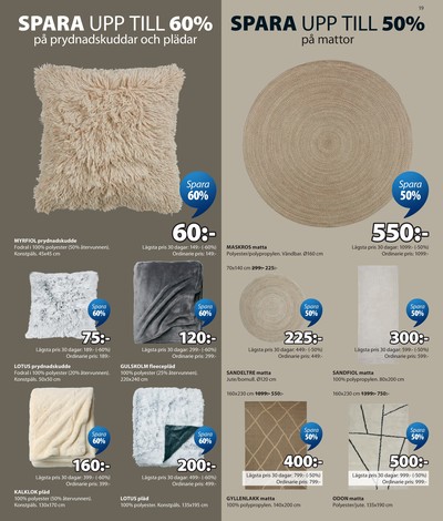 Jysk reklamblad i vecka 35 sida 20