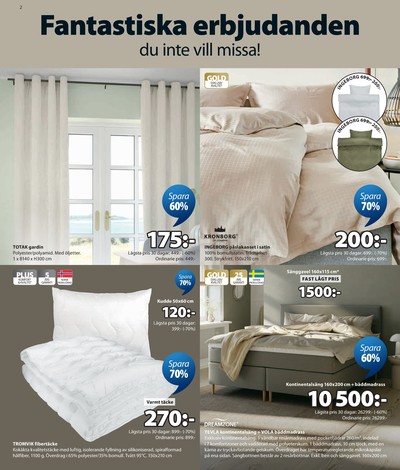 Jysk reklamblad i vecka 35 sida 3