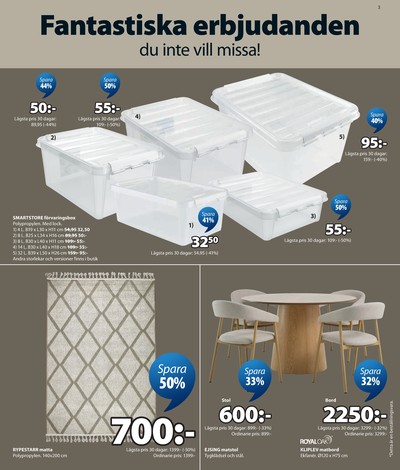 Jysk reklamblad i vecka 35 sida 4