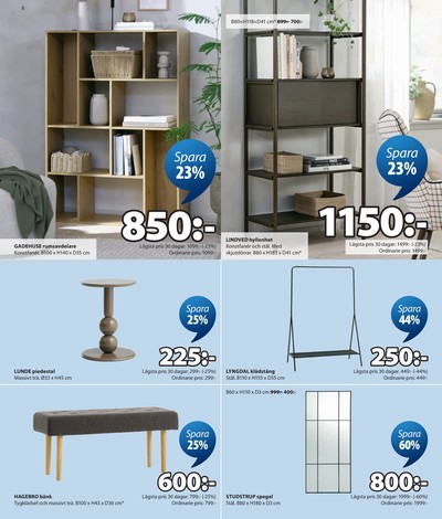 Jysk reklamblad i vecka 35 sida 9
