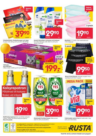 Rusta reklamblad i vecka 35 sida 16