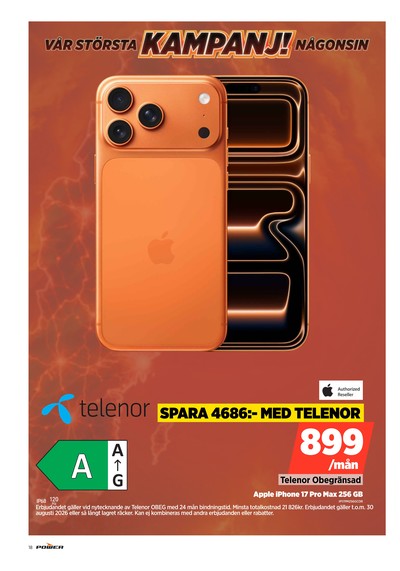 Power reklamblad i vecka 35 sida 18