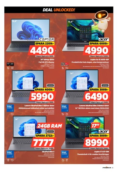 Power reklamblad i vecka 35 sida 25