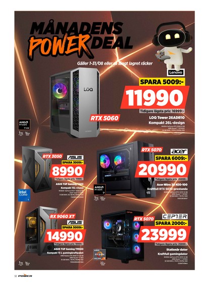 Power reklamblad i vecka 35 sida 32