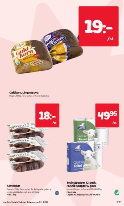 Östenssons reklamblad i vecka 35 sida 2