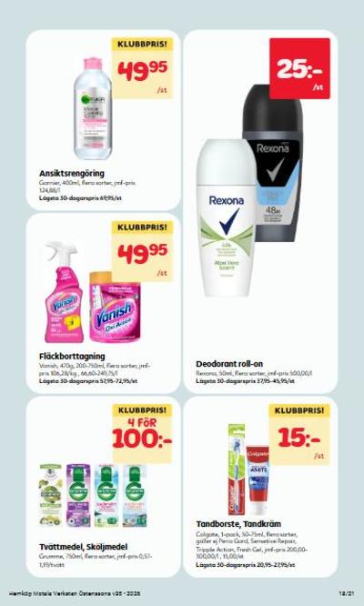 Östenssons reklamblad i vecka 35 sida 18