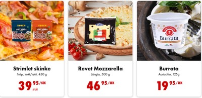 Nordby Supermarket reklamblad i vecka 35 sida 1