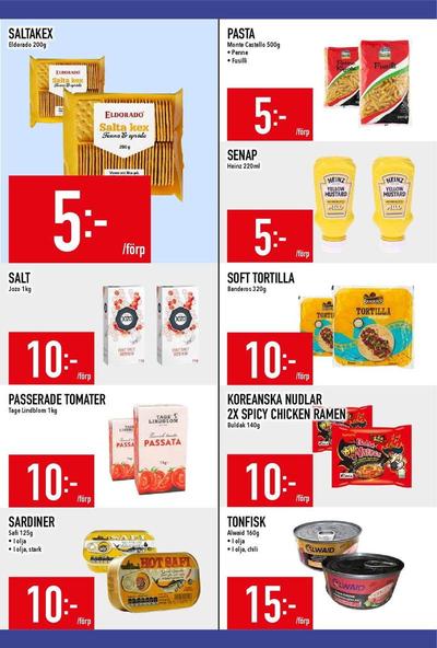 MatDax reklamblad i vecka 35 sida 16
