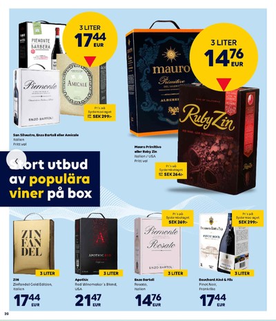 Scandlines Border Shop reklamblad i vecka 36 sida 20