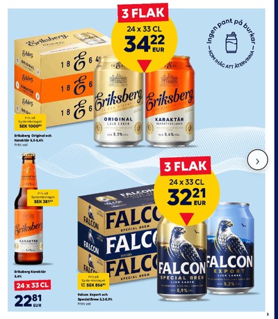 Scandlines Border Shop reklamblad i vecka 36 sida 3