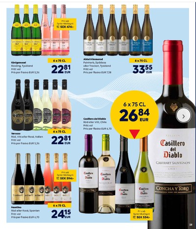 Scandlines Border Shop reklamblad i vecka 36 sida 23