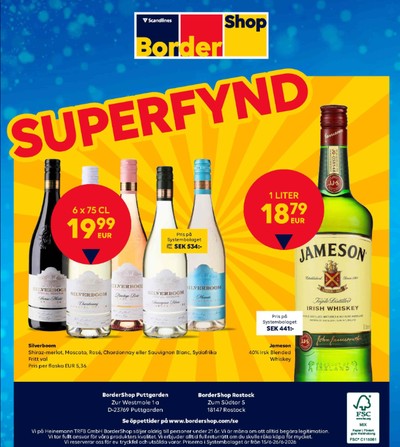 Scandlines Border Shop reklamblad i vecka 36 sida 28