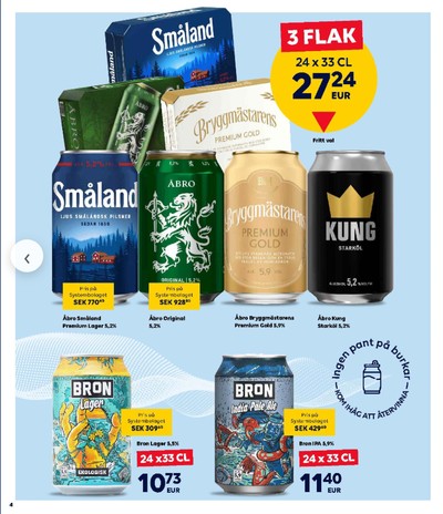 Scandlines Border Shop reklamblad i vecka 36 sida 4