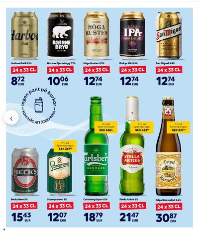 Scandlines Border Shop reklamblad i vecka 36 sida 6